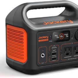 Jackery Portable Power Station Explorer 300, 292Wh Backup LiFePO4 Battery, Solar Generator for Outdoors Camping Travel Hunting Blackout (Solar Panel Optional)